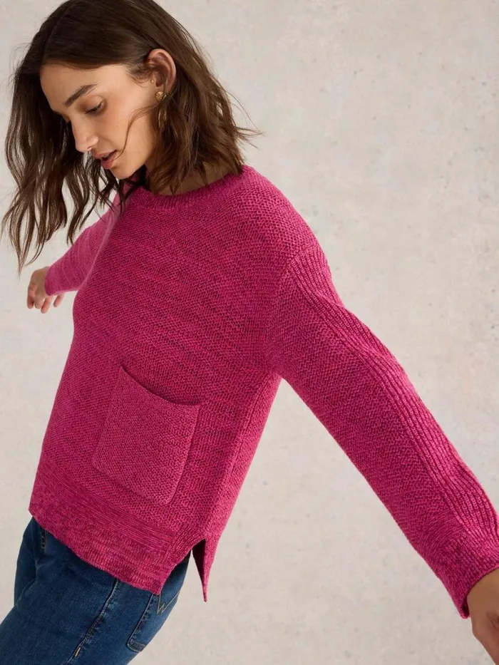 White Stuff Knitwear NORTHBANK JUMPER Pink Multi 8211 Women White Stuff Knitwear NORTHBANK JUMPER Pink Multi 8211 Women