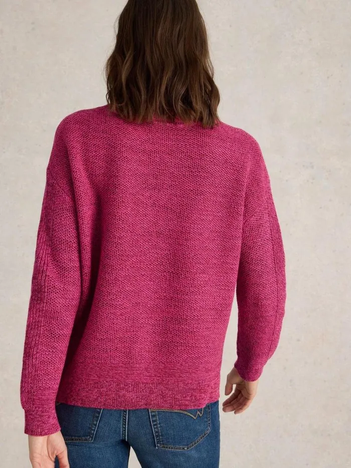 White Stuff Knitwear NORTHBANK JUMPER Pink Multi 8211 Women White Stuff Knitwear NORTHBANK JUMPER Pink Multi 8211 Women