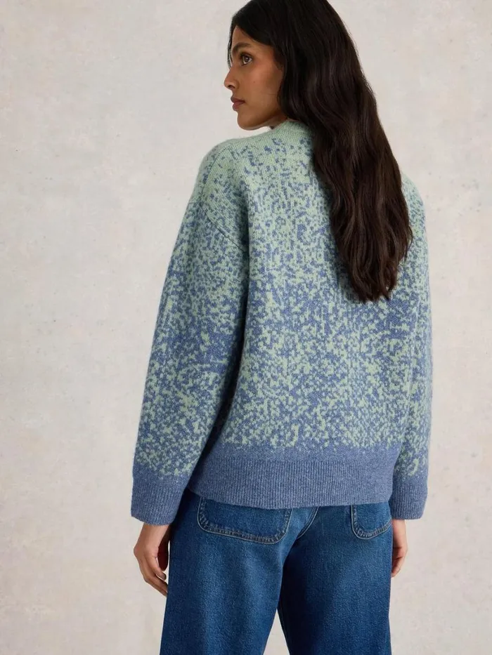White Stuff Knitwear OMBRE JUMPER Blue Multi 8211 Women White Stuff Knitwear OMBRE JUMPER Blue Multi 8211 Women