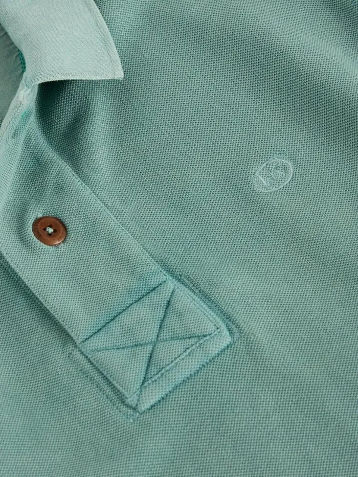 White Stuff Polo Shirts Utility Polo Duck Egg Blue 8211 Men