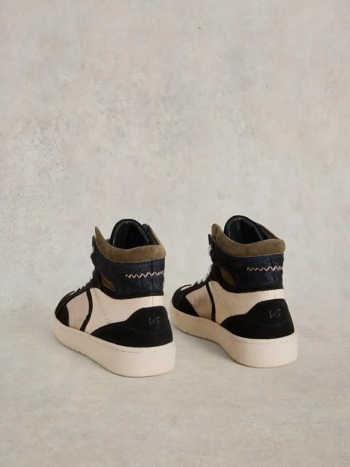 White Stuff Shoes Heidi HiTop Trainer Black Multi 8211 Women White Stuff Shoes Heidi HiTop Trainer Black Multi 8211 Women