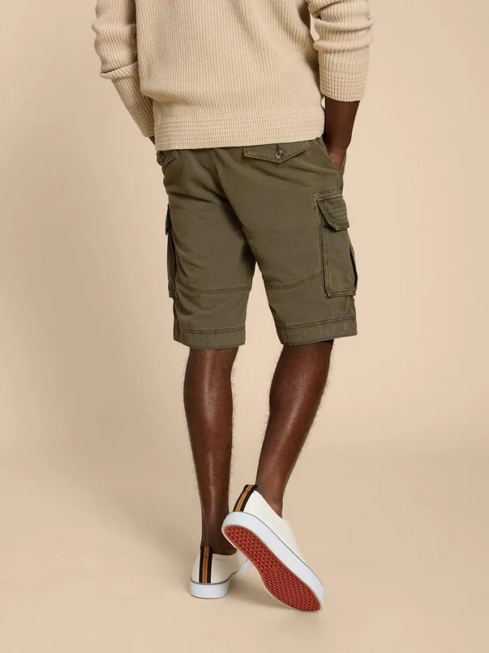 White Stuff Shorts Halsall Organic Cargo Short Khaki Green 8211 Men