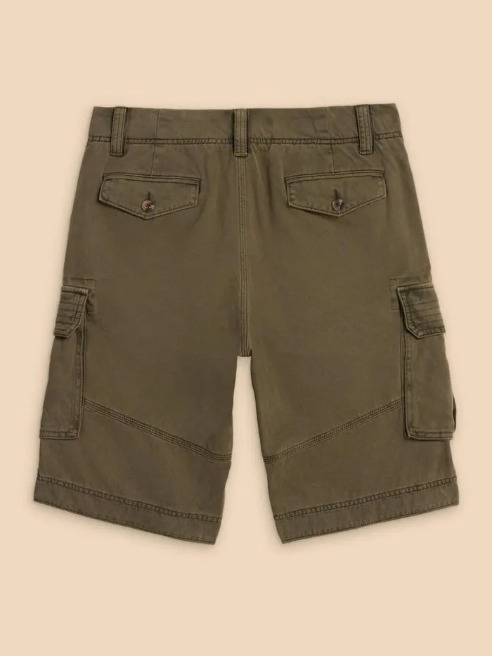 White Stuff Shorts Halsall Organic Cargo Short Khaki Green 8211 Men