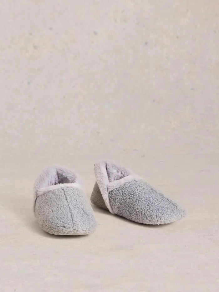 White Stuff Slippers Closed Back Reya Slipper Mid Grey 8211 Women