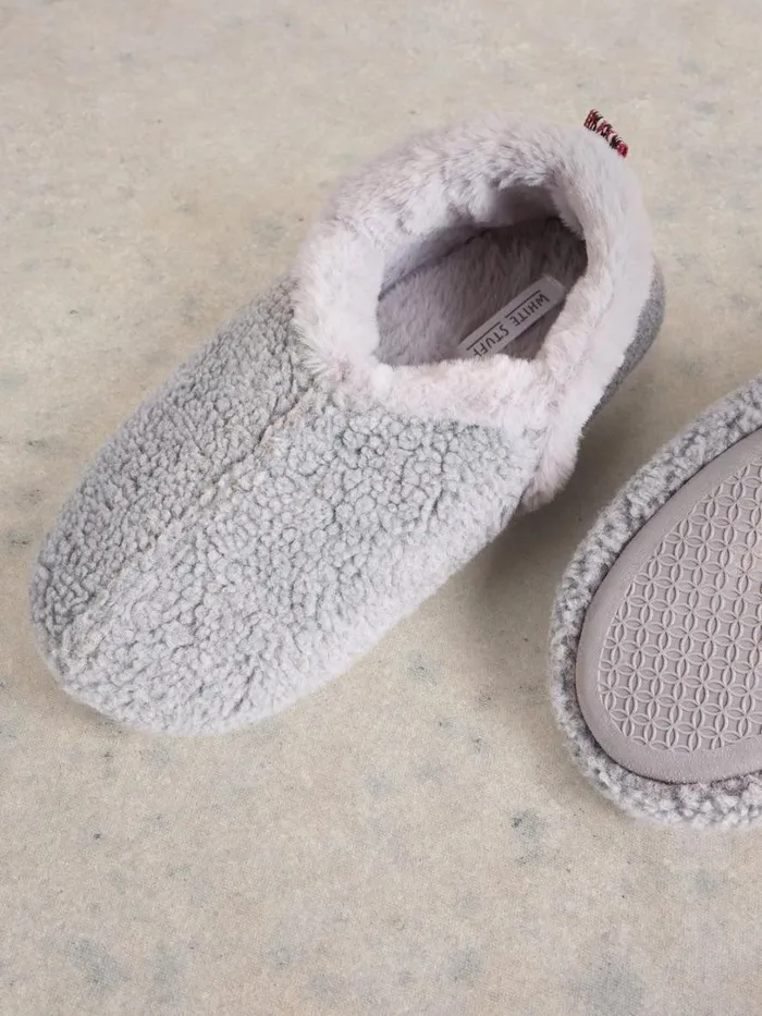 White Stuff Slippers Closed Back Reya Slipper Mid Grey 8211 Women