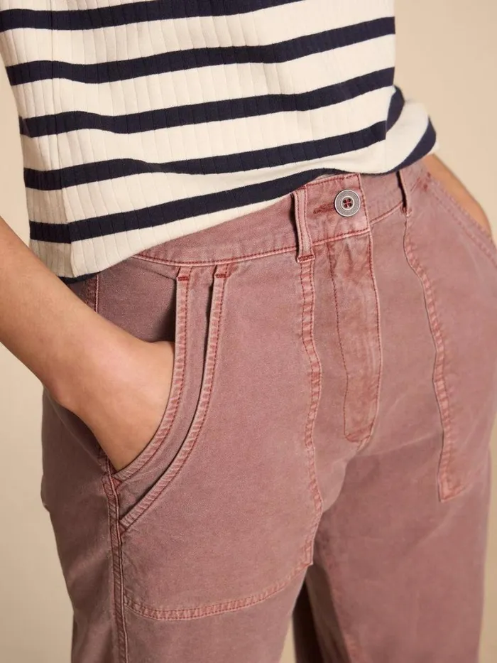 White Stuff Trousers Twister Chino Trouser Dusty Pink 8211 Women