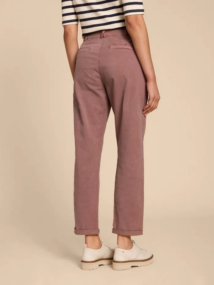 White Stuff Trousers Twister Chino Trouser Dusty Pink 8211 Women