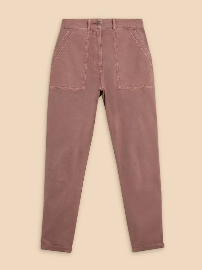 White Stuff Trousers Twister Chino Trouser Dusty Pink 8211 Women