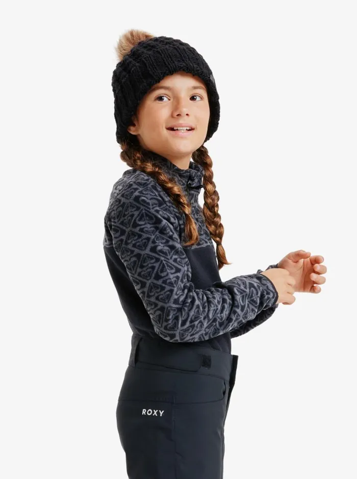 Whitecamp 8211 Half Zip Sweatshirt For Girls 8 8211 16 True Black Roxygram Tonal Kids Roxy Sweatshirts and Hoodies Whitecamp 8211 Half Zip Sweatshirt For Girls 8 8211 16 True Black Roxygram Tonal Kids Roxy Sweatshirts and Hoodies