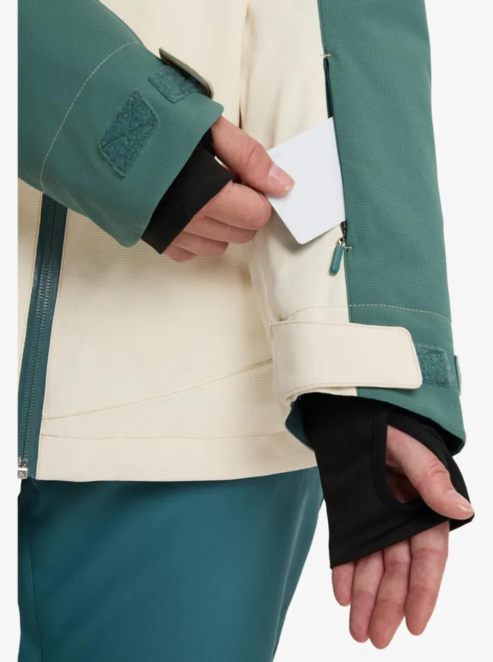 Winter Haven 8211 Snow Jacket Sea Pine Women Roxy Jackets and Coats