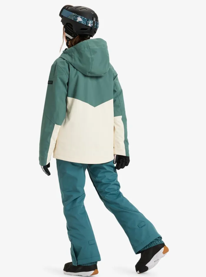 Winter Haven 8211 Snow Jacket Sea Pine Women Roxy Jackets and Coats