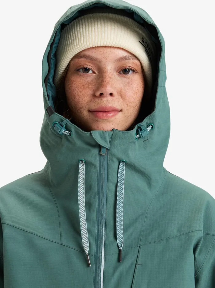 Winter Haven 8211 Snow Jacket Sea Pine Women Roxy Jackets and Coats