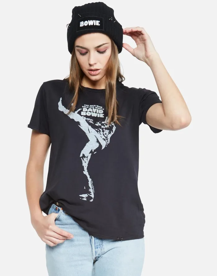 Wolf David Bowie Onyx Women039s Lauren Moshi Short Sleeve