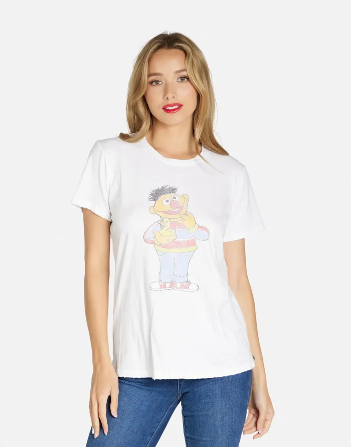 Wolf Ernie White Women039s Lauren Moshi Short Sleeve