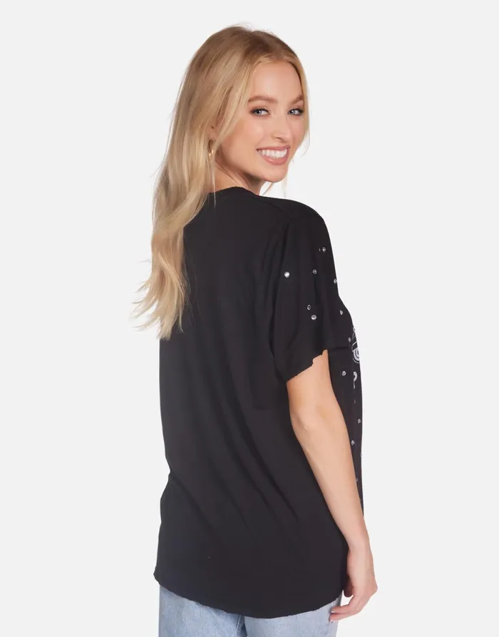 Wolf X Elvis Presley Cadillac Black Women039s Lauren Moshi Short Sleeve