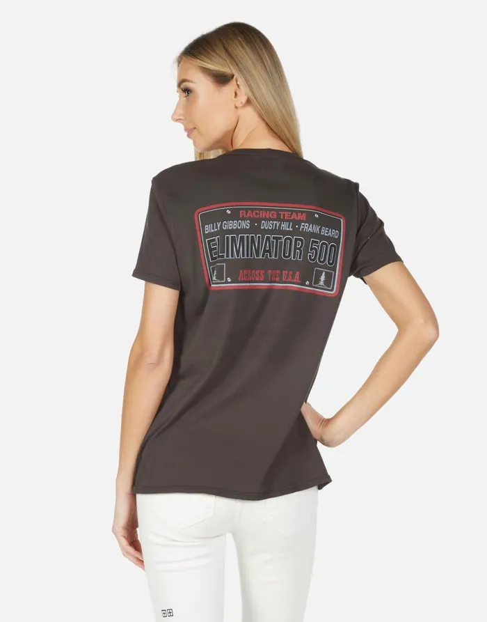 Wolf ZZ Top Eliminator Onyx Women039s Lauren Moshi Short Sleeve