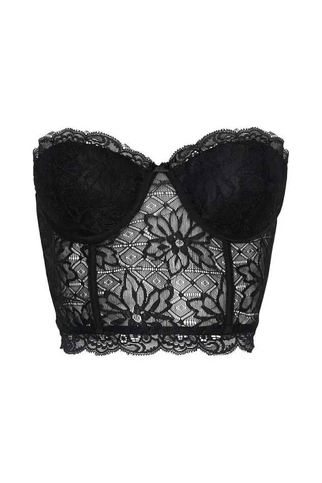 Women Alessandra Lace Corset 8211 Black Black Meshki Corsets Women Alessandra Lace Corset 8211 Black Black Meshki Corsets