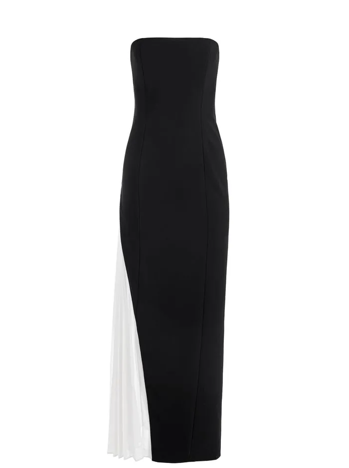Women Alice Olivia Dresses Retha Maxi Dress Blackoff White