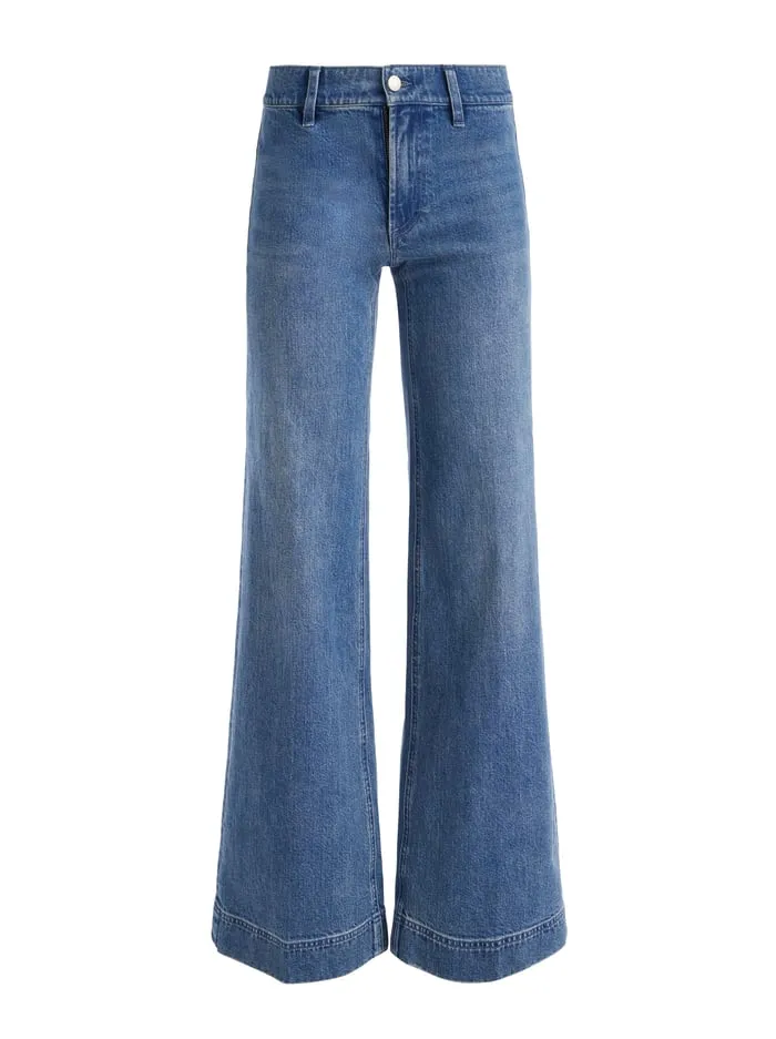 Women Alice Olivia Jeans Brian Jean Avery Blue