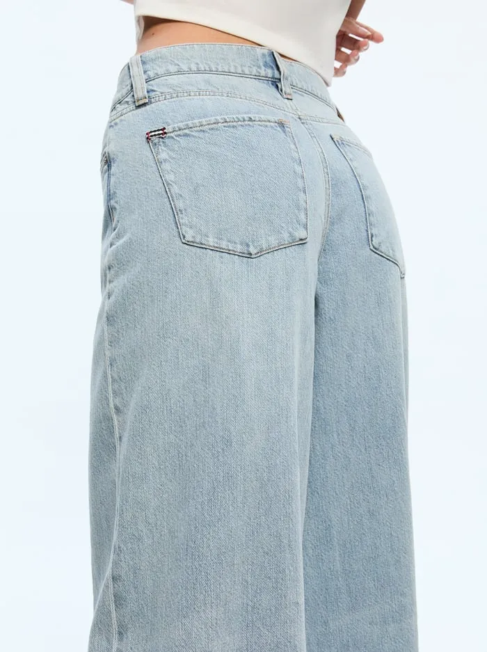 Women Alice Olivia Jeans Harper Jean Rockstar Blue