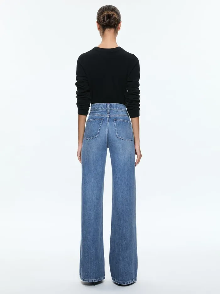 Women Alice Olivia Jeans Weezy Jean Avery Blue