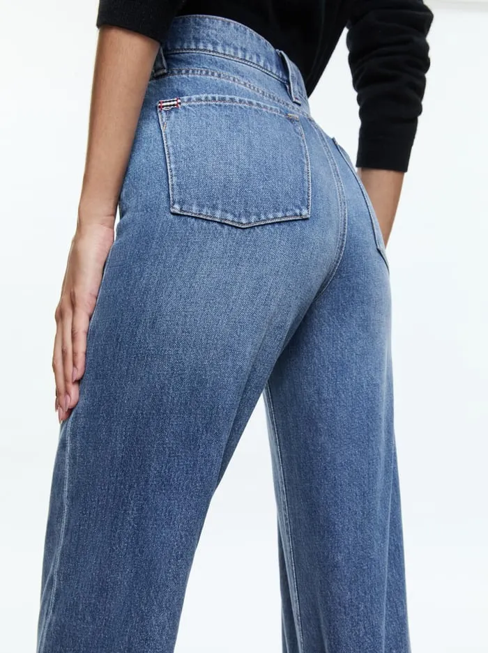 Women Alice Olivia Jeans Weezy Jean Avery Blue