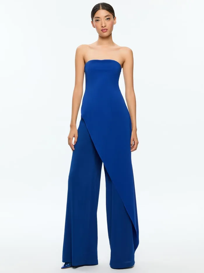 Women Alice Olivia Jumpsuits Rompers Alondra Jumpsuit Royal