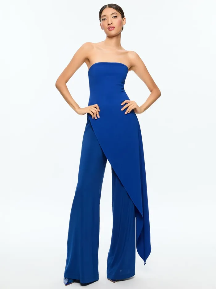 Women Alice Olivia Jumpsuits Rompers Alondra Jumpsuit Royal