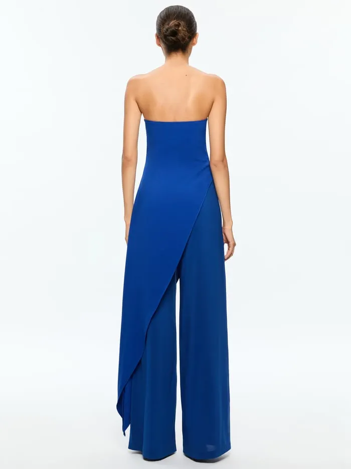 Women Alice Olivia Jumpsuits Rompers Alondra Jumpsuit Royal