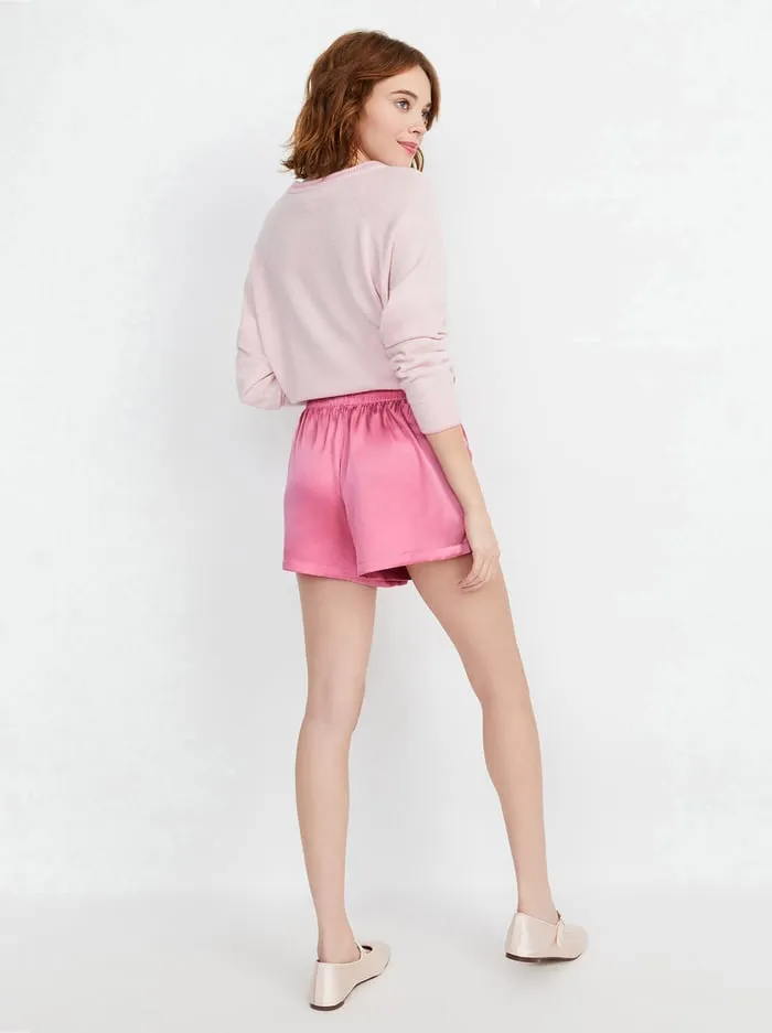 Women Alice Olivia Loungewear Big Feelings Jenny Boxer Pretty Pink