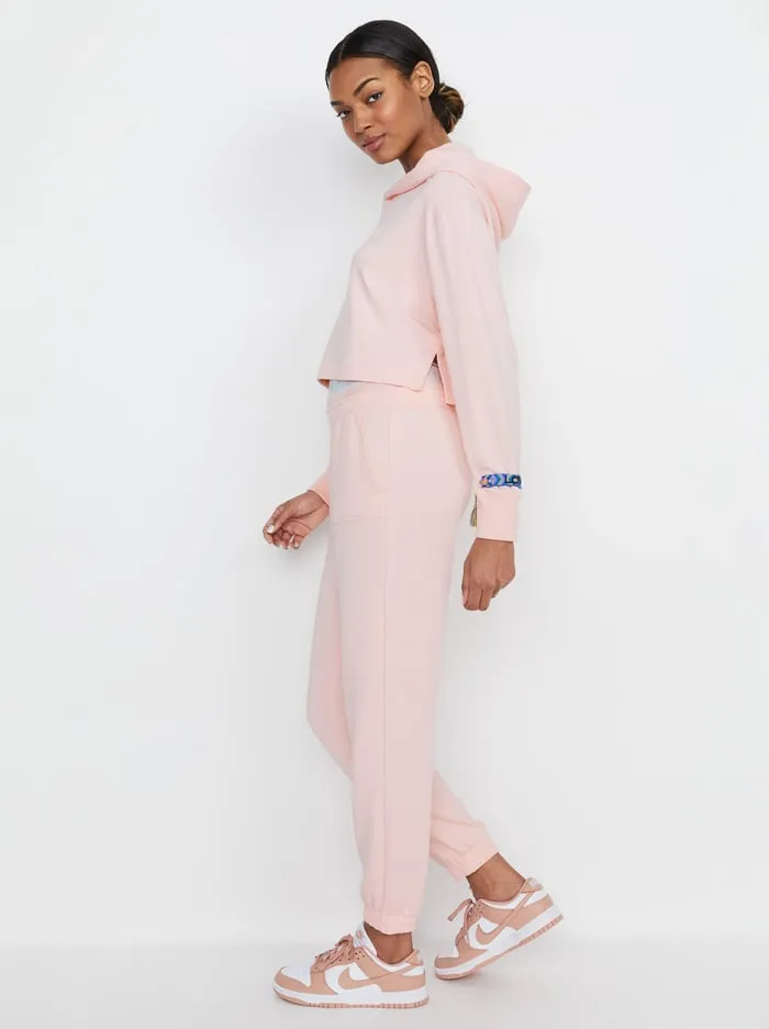 Women Alice Olivia Loungewear Big Feelings Jody Jogger Rosy Pink