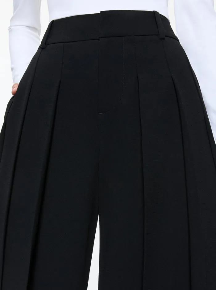 Women Alice Olivia Pants Simon Trouser Black