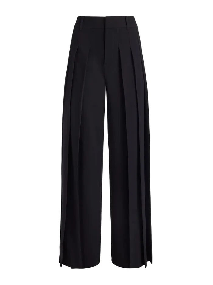 Women Alice Olivia Pants Simon Trouser Black