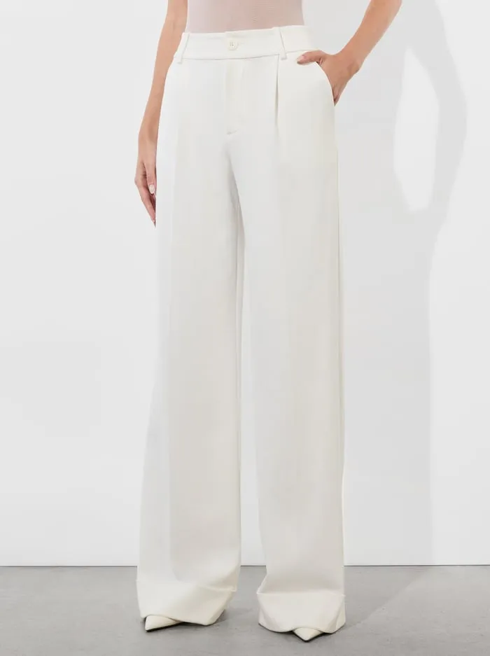 Women Alice Olivia Pants Tomasa Pant Off White