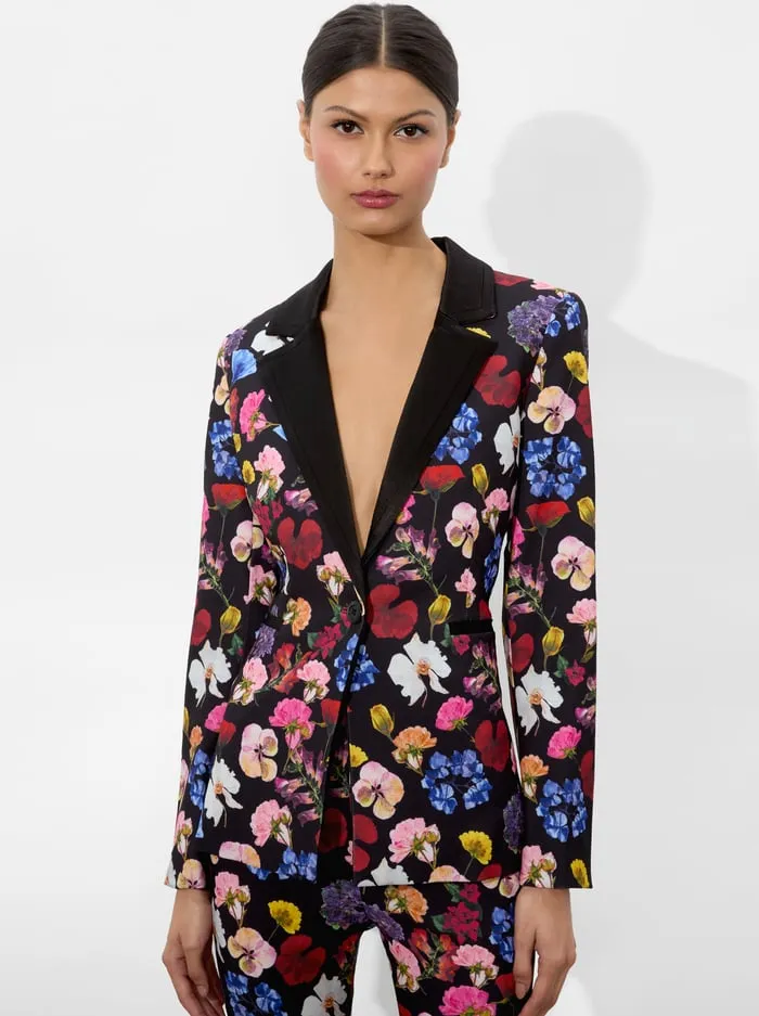 Women Alice Olivia Suits Hundley Blazer Timeless Blossom