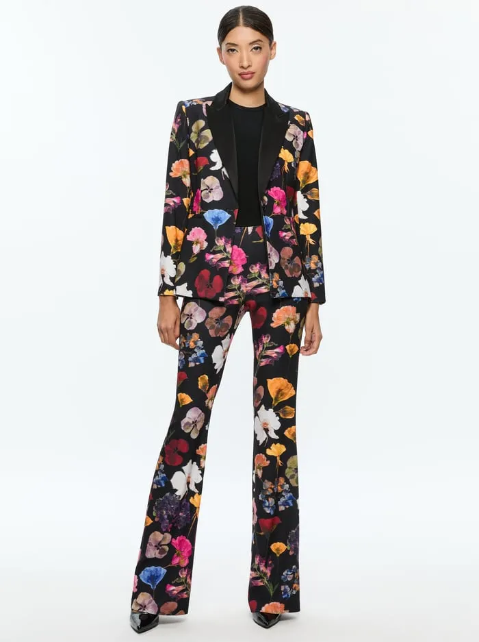 Women Alice Olivia Suits Hundley Blazer Timeless Blossom