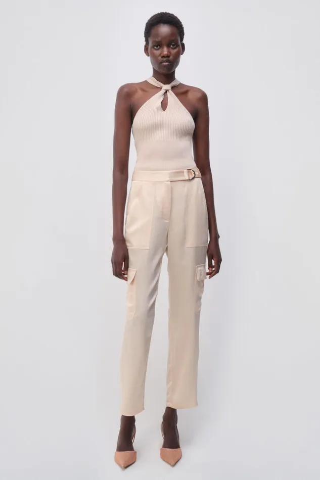 Women Andrea Top Egret Jonathan Simkhai Knitwear
