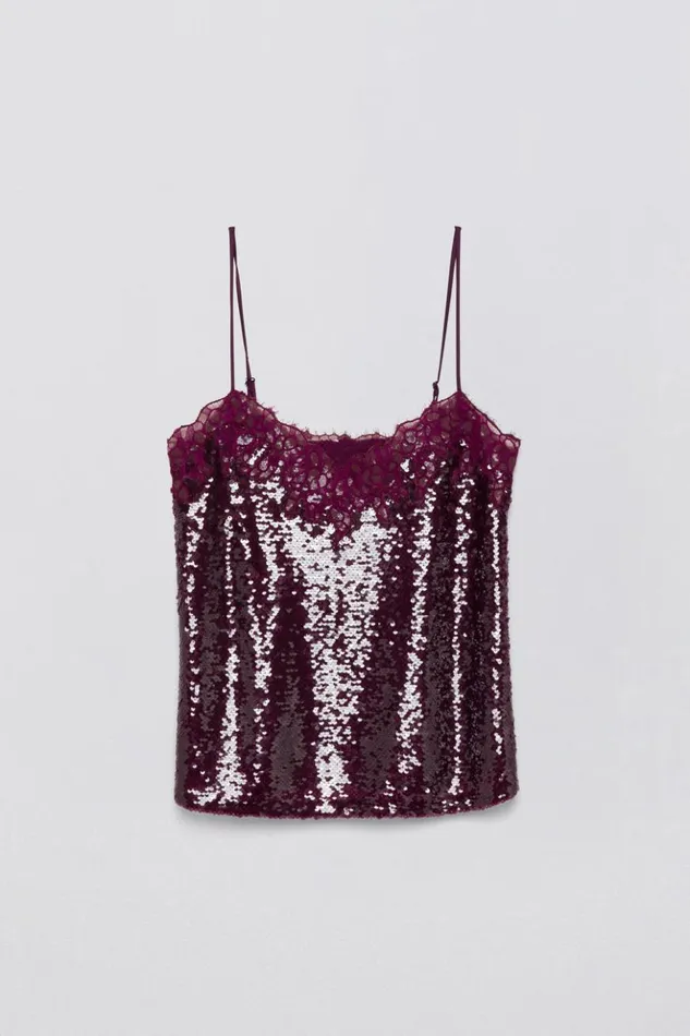 Women Arlene Camisole Mangosteen Jonathan Simkhai Tops and Bodysuits