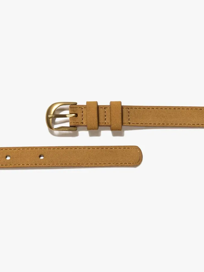 Women Belts FRAME Petit Twist Buckle Belt 8212 Tan Women Belts FRAME Petit Twist Buckle Belt 8212 Tan