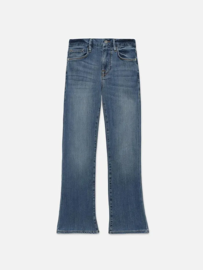 Women Bootcut FRAME Le Crop Mini Boot 8212 Poe