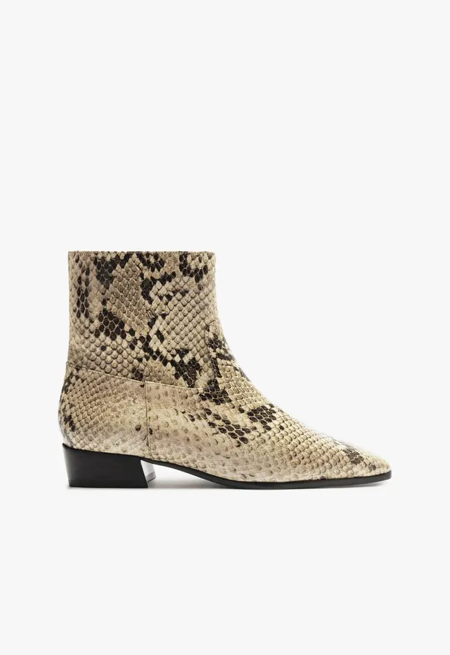 Women Booties Schutz Shoes Helena Bootie Animal Print