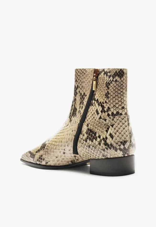Women Booties Schutz Shoes Helena Bootie Animal Print
