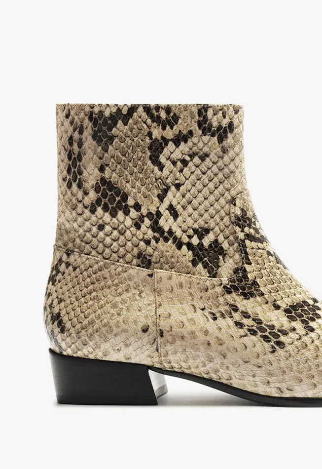 Women Booties Schutz Shoes Helena Bootie Animal Print