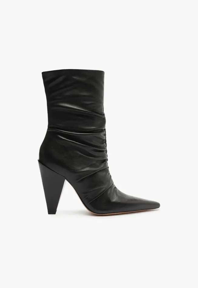 Women Booties Schutz Shoes Lynn Bootie Black