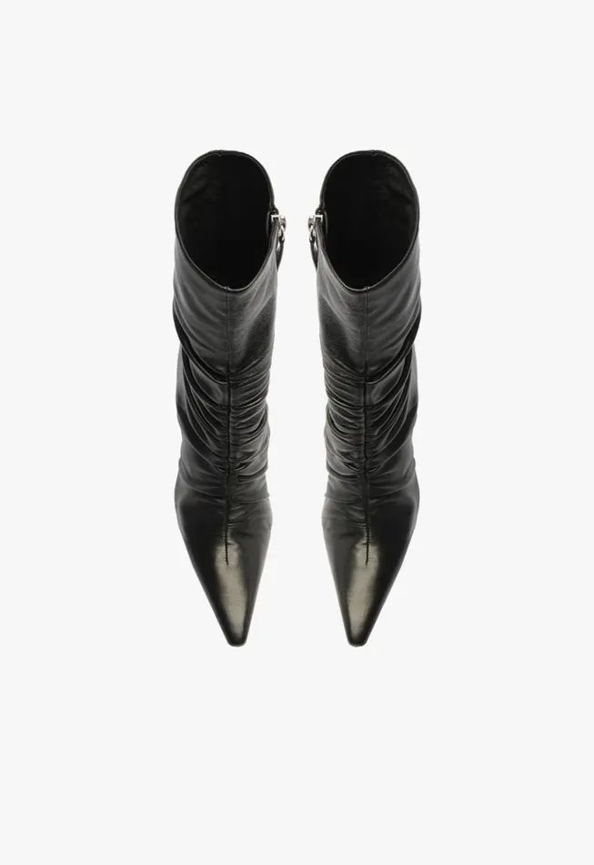 Women Booties Schutz Shoes Lynn Bootie Black