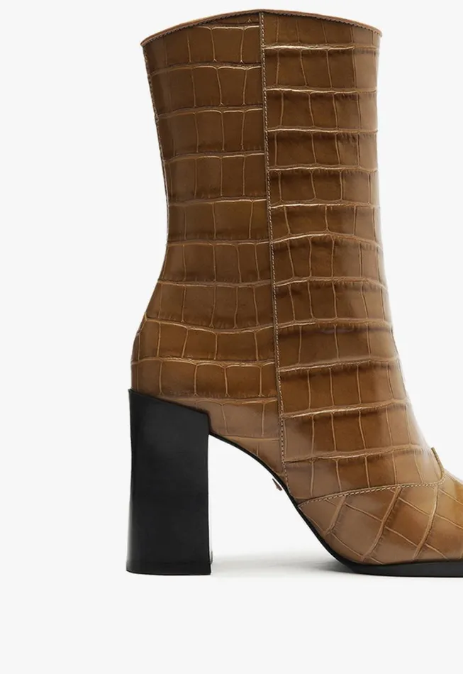 Women Booties Schutz Shoes Raffaela Bootie Green