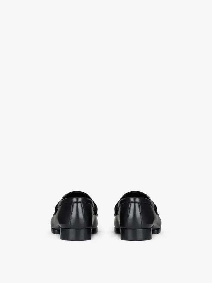Women Boots and Booties Givenchy 4G Loafers In Leather Black Women Boots and Booties Givenchy 4G Loafers In Leather Black
