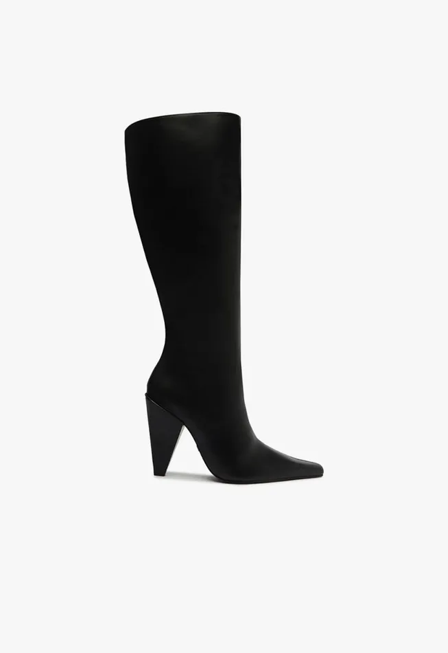 Women Boots Schutz Shoes Marlin Up Boot Black