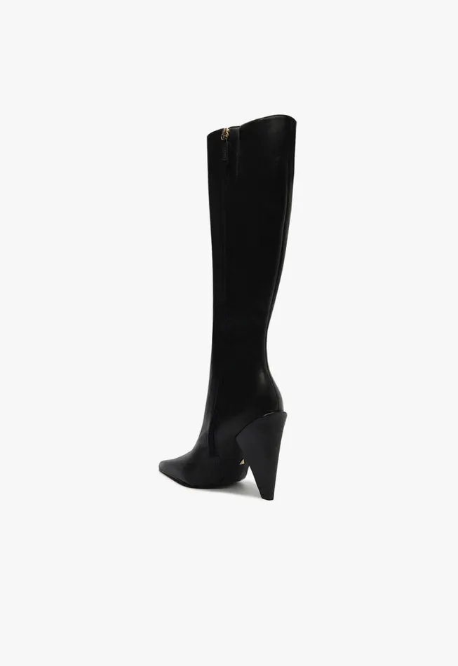 Women Boots Schutz Shoes Marlin Up Boot Black