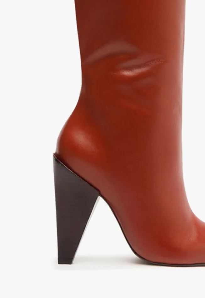 Women Boots Schutz Shoes Marlin Up Boot Brown